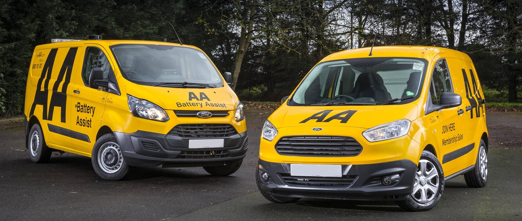 AA breakdown and Battery Assist vans