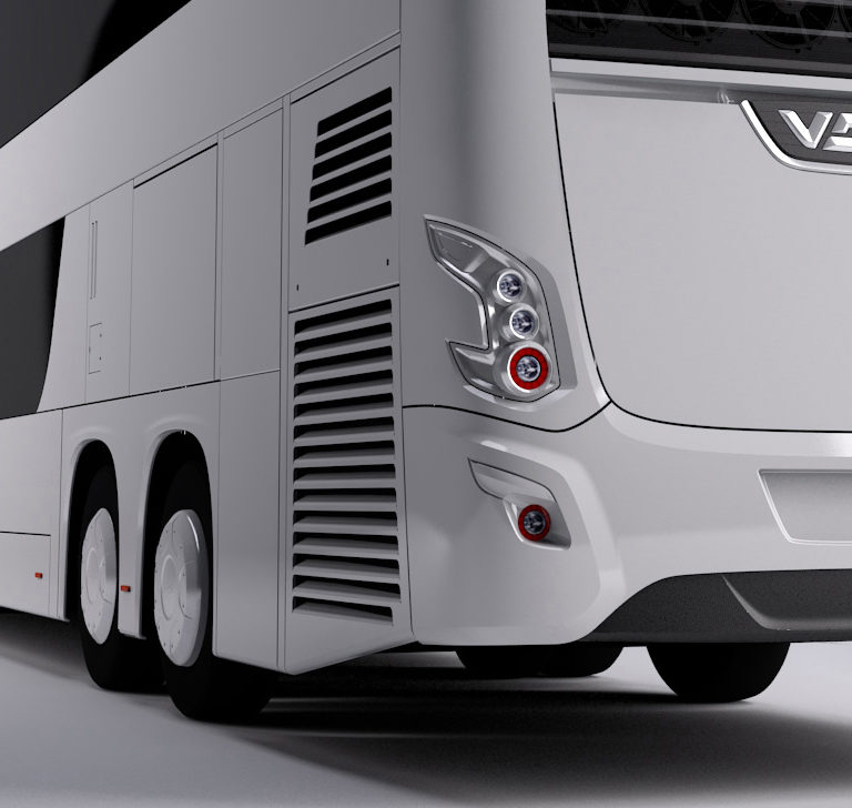VDL Futura bus with Lite-wire headlights and rear lights